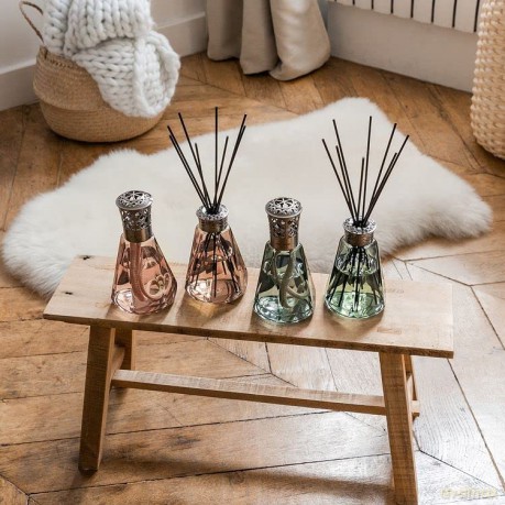 Maison Berger Paris Gift set aroma diffuser Pyramide vintage green + filling Orange and cinnamon 200 ml