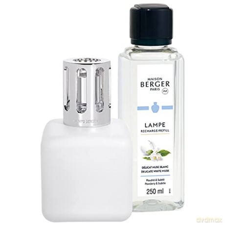 Maison Berger Paris Gift set catalytic lamp Glacon white + refill Fine white musk 250 ml