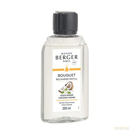 Maison Berger Paris Refill for Coconut Monoi diffuser (Bouquet Recharge/Refill) 200 ml