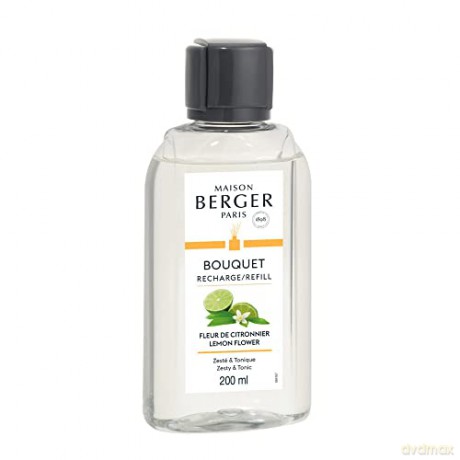 Maison Berger Paris Refill for diffuser Lemon Flower (Bouquet Recharge/Refill) 200 ml