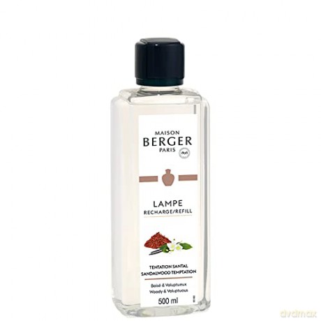 Maison Berger Paris Sandalwood Temptation (Lampe Recharge/Refill) 500 ml