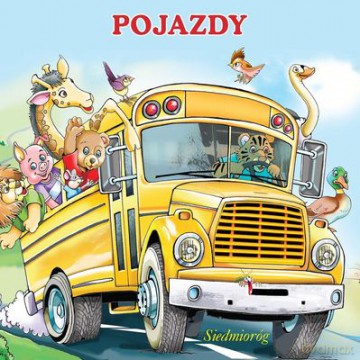 Pojazdy Bajka Kartonowa (twarda) - Brak [KSIĄŻKA]