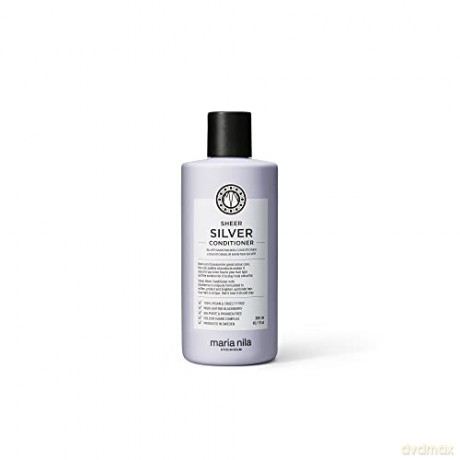 Maria Nila Hydrating Conditioner Neutralizing Yellow Hair Tones Sheer Silver (Conditioner) - Volume: 300 ml