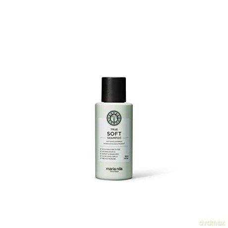 Maria Nila Hydrating Shampoo with Argan Oil for Dry Hair True Soft (Shampoo) - Volume: 100 ml
