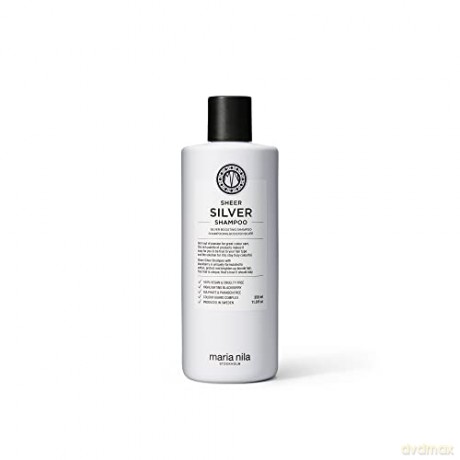Maria Nila Shampoo Neutralizing Yellow Hair Tones Sheer Silver (Shampoo) - Volume: 350 ml