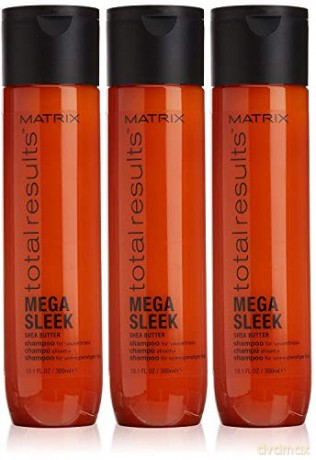 Matrix Smoothing Shampoo for unruly hair Total Results Sleek Mega (Shampoo for Smoothness) - Volume: 300 ml