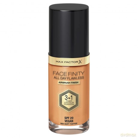 Max Factor Long-lasting makeup Facefinity 3 in 1 (All Day Flawless) 30 ml - Shade: 84N Soft Toffee