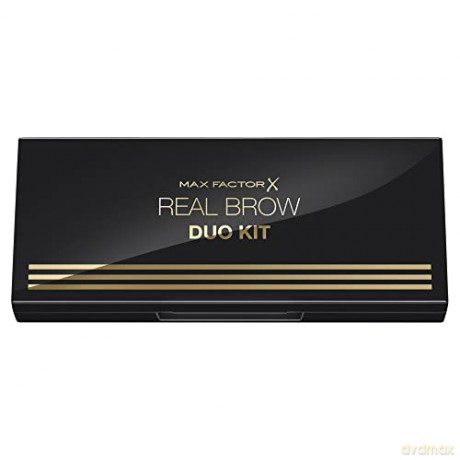 Max Factor Real Brow Eyebrow Palette (Duo Kit) - Shade: 001
