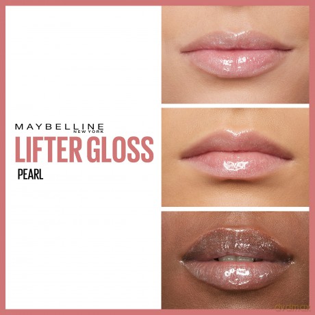 Maybelline Moisturizing lip gloss (Lifter Gloss) 5.4 ml - Shade: 01 Pearl