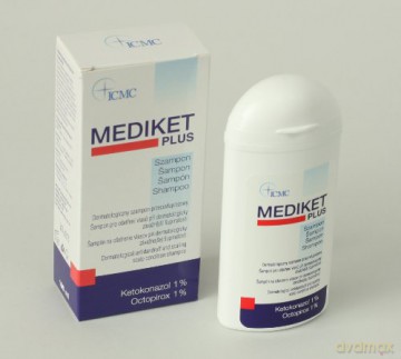 Mediket Shampoo for dry and oily hair with dandruff Mediket Plus (Shampoo) - Volume: 100 ml