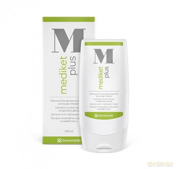 Mediket Shampoo for dry and oily hair with dandruff Mediket Plus (Shampoo) - Volume: 200 ml
