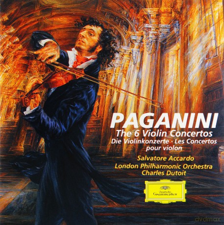Accardo/Dutoit  London Phil.Orch.: Paganini-6 Violin Conc. [3CD]