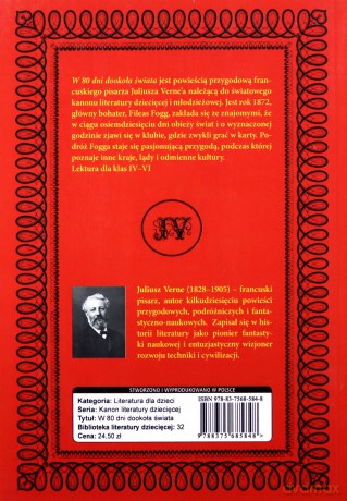 W 80 Dni Dookoła Świata - Juliusz Verne [KSIĄŻKA]