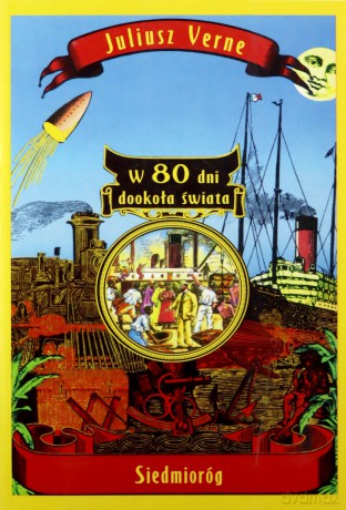 W 80 Dni Dookoła Świata - Juliusz Verne [KSIĄŻKA]