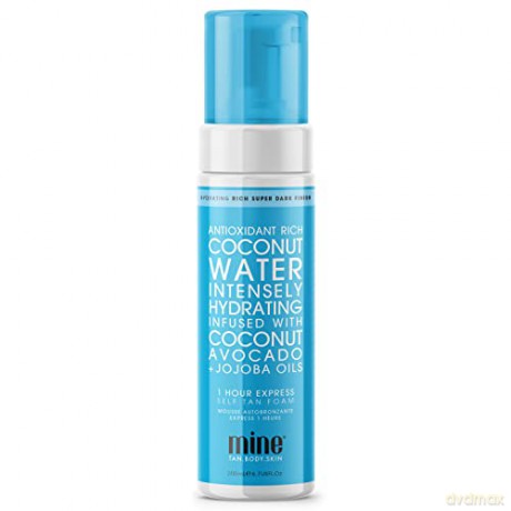 Minetan Self tanning foam for dark tan Coconut 200 ml