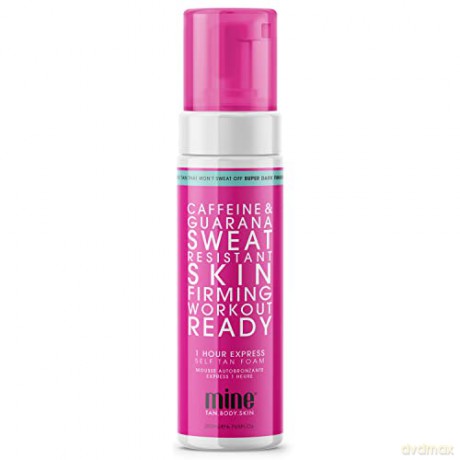 Minetan Self Tanning Foam with Workout Ready Sweat Composition (Fitness Tan) 200 ml
