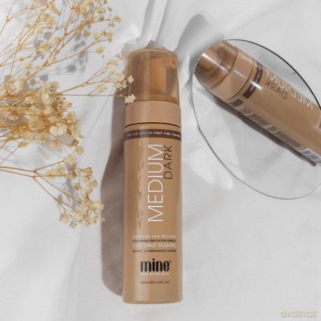 Minetan Self-tanning foam medium dark Medium Dark (Tanning Foam) 200 ml