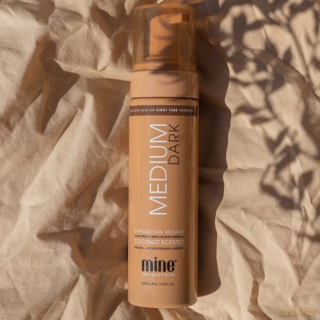 Minetan Self-tanning foam medium dark Medium Dark (Tanning Foam) 200 ml