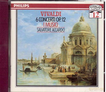 Accardo/I Musici: Vivaldi:6 Concerti Op.12 [CD]