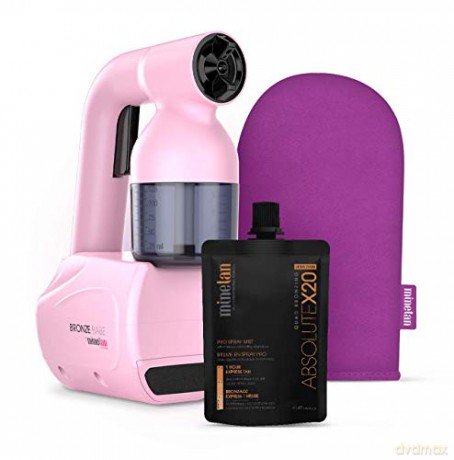 Minetan Self-tanning gun Bronze Babe - Variant: Pink Set