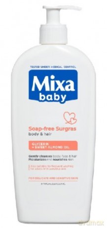 Mixa Extra nourishing washing Baby gel for body and hair 5% 400 ml