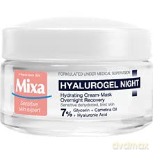 Mixa Hyalurogel (Hydrating Cream-Mask Overnight Recovery) 50 ml