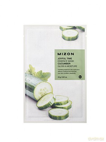 Mizon 3D Face Mask with Cucumber for Joyful Time (Essence Mask Cucumber) 23 g