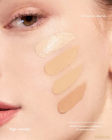 Mizon BB cream with snail filtrate filtrate 35% SPF 50+ (Snail Repair Intensive BB Cream) 50 ml - Shade: 21 Rose Beige