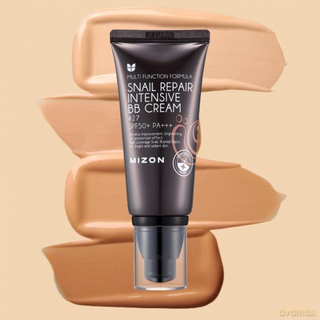 Mizon BB cream with snail filtrate filtrate 35% SPF 50+ (Snail Repair Intensive BB Cream) 50 ml - Shade: 21 Rose Beige