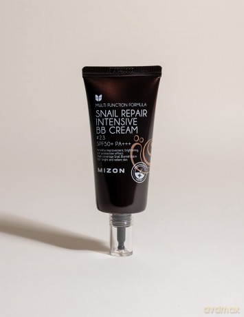 Mizon BB cream with snail filtrate filtrate 35% SPF 50+ (Snail Repair Intensive BB Cream) 50 ml - Shade: 23 Sand Beige