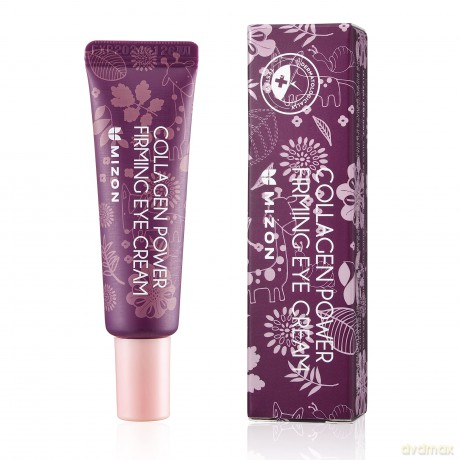 Mizon Eye cream containing 42% of marine collagen for extremely delicate and sensitive eye area (Collagen Power Firming Eye Cream) - Volume: 10 ml - tube