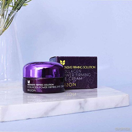 Mizon Eye cream containing 42% of marine collagen for extremely delicate and sensitive eye area (Collagen Power Firming Eye Cream) - Volume: 25 ml