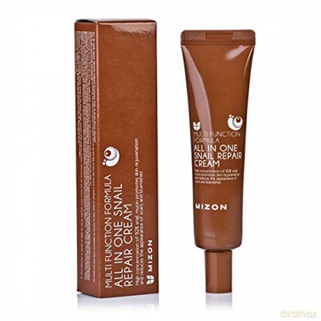 Mizon Regenerating face cream with snail secretion filtrate 92% (All In One Snail Repair Cream) - Volume: 35 ml - tube