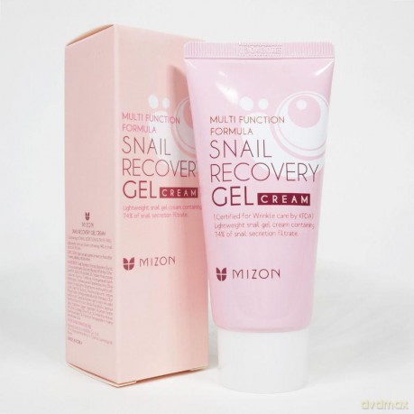 Mizon Skin gel with snail secretion filtrate 80% for problematic skin (Snail Recovery Gel Cream) 45 ml