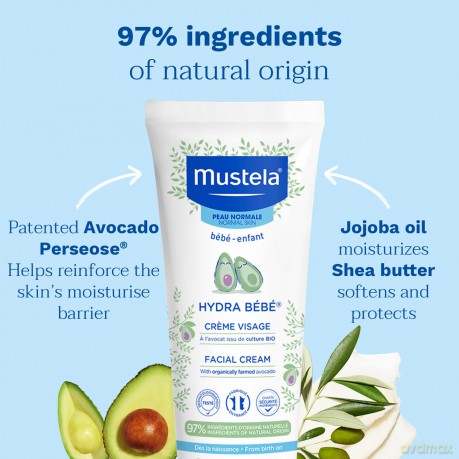 Mustela Hydrabebe (Facial Cream) 40 ml