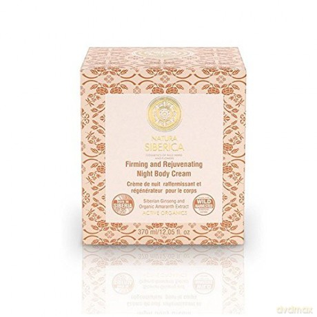 Natura Siberica Firming and rejuvenating night body cream (Night Body Cream) 370 ml
