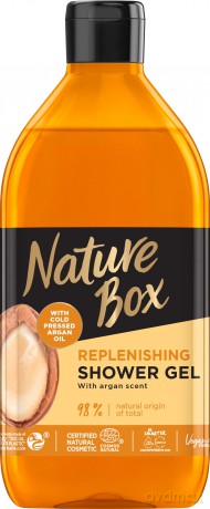Nature Box Natural shower gel Argan Oil (Replenishing Shower Gel) 385 ml