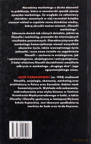 Narodziny Marketingu Z Ducha Ekonomii - Jacek Kardaszewski [KSIĄŻKA]