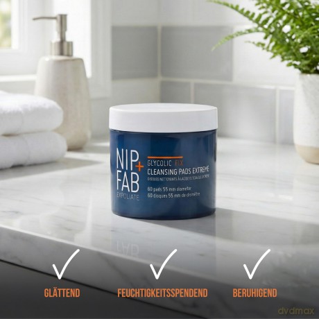 NIP + FAB Fix Extreme Night Cleansing Tampons (Night Pads) 60 pcs