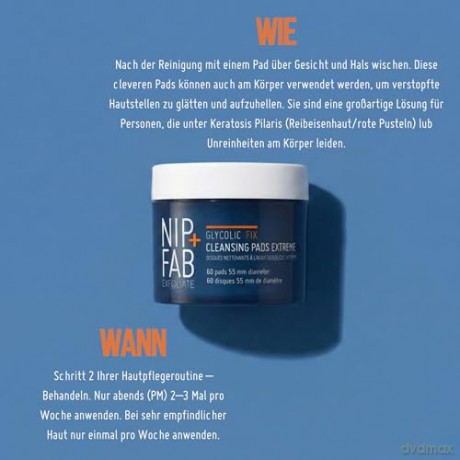 NIP + FAB Fix Extreme Night Cleansing Tampons (Night Pads) 60 pcs