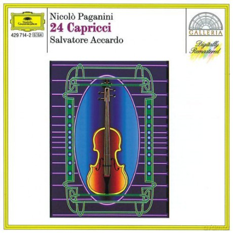 Accardo: Paganini:24 Capricci [CD]