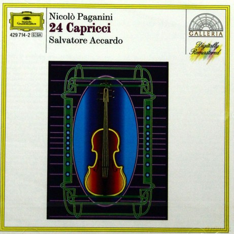 Accardo: Paganini:24 Capricci [CD]