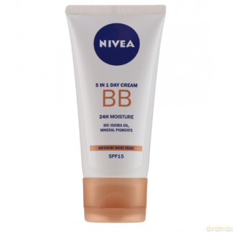 Nivea 5 in 1 BB Cream SPF 20 (5in1 Beautifying Moisturizer) 50 ml - Shade: Light