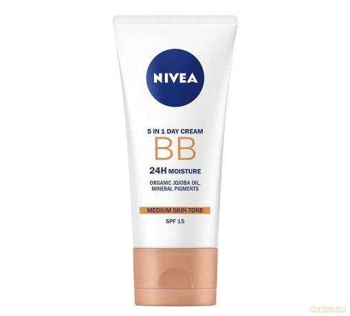 Nivea 5 in 1 BB Cream SPF 20 (5in1 Beautifying Moisturizer) 50 ml - Shade: Light