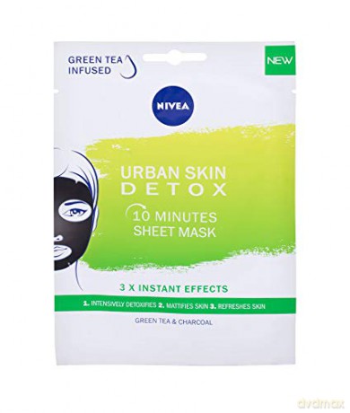 Nivea Detoxifying textile 10 minute mask Urban Skin (10 Minutes Sheet Mask) 1 pc