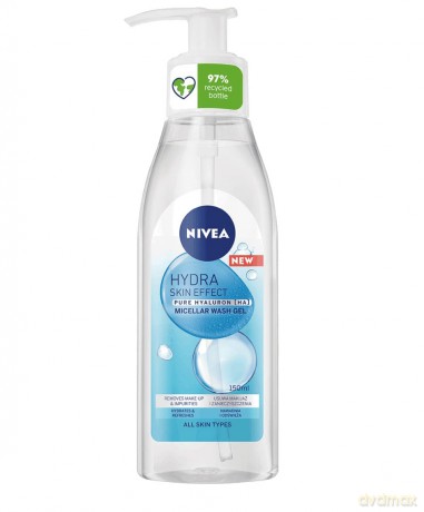 Nivea Hydra Skin Effect (Micellar Wash Gel) 150 ml