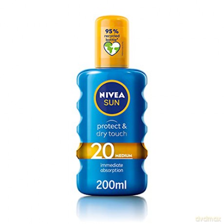 Nivea Invisible Spray SPF 20 Sun (Invisible Protection Transparent Spray) 200 ml