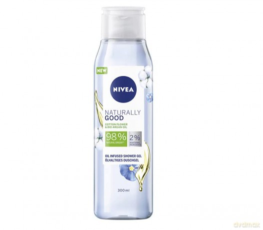 Nivea Natura l ly Good Cotton Flower (Oil Infused Shower Gel) 300 ml