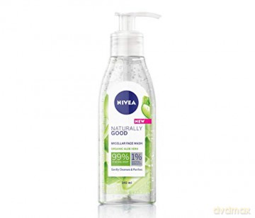 Nivea Naturally Good (Micellar Wash Gel) 140 ml