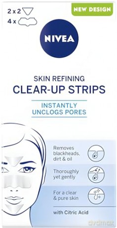 Nivea Refreshing Cleanser patch (Refining Clear-Up Strips) 6 pieces
